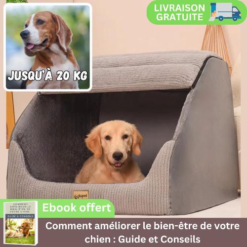 niche-pour-chien-interieur-tissu-propreté